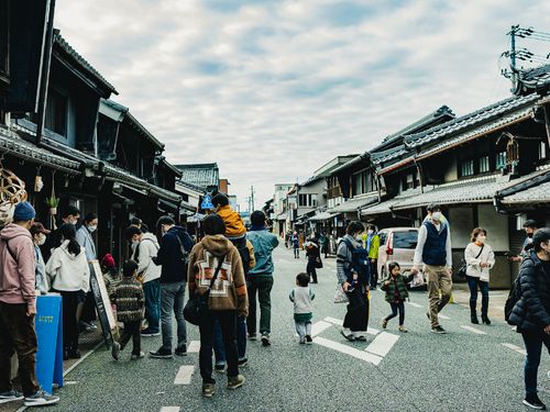 うだつの上がる町並み内にある空き家を活用したイベント