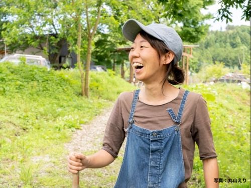 村の中の土地を開拓し事業を始めた木暮咲季ちゃん