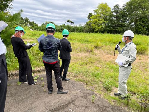 大熊町の中間貯蔵施設