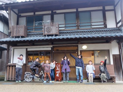 古民家をリノベーションした宿