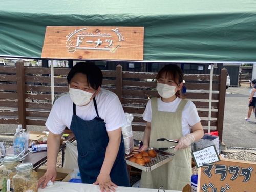 地元マルシェイベントへの参加：in 愛荘町