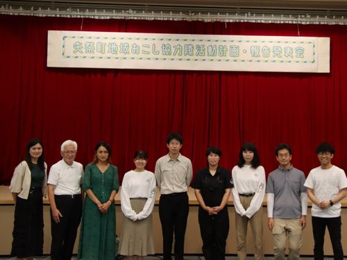 町民の皆さんに向けて、定期的に活動報告を行っています。
