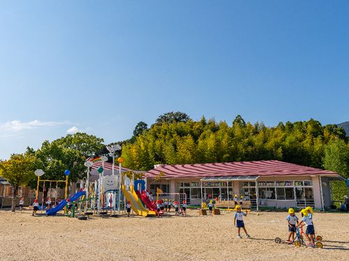 大町町は保育園も町立です。保育園～高校までずっと一緒という人も多いのでみんな仲良しです！