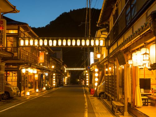 洞川温泉街