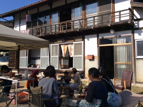 古民家でのワークショップ