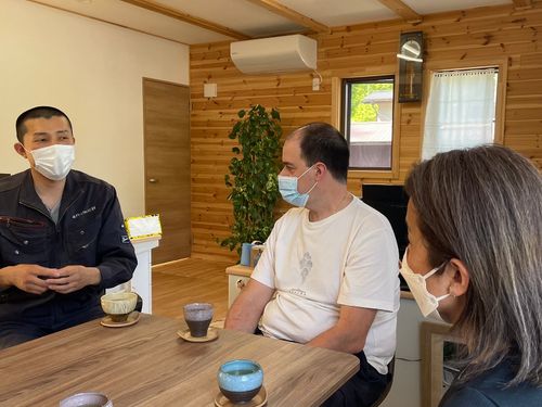 ご夫婦で見学をした林業の企業に就職されました