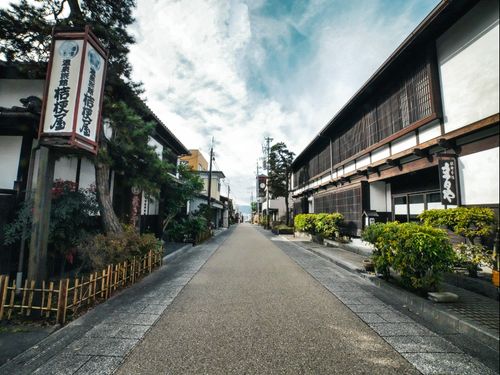中山道と甲州街道が交わる宿場町