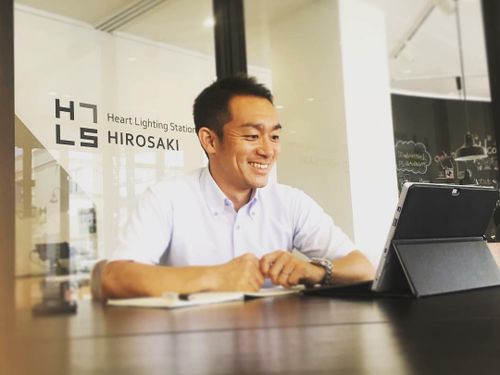 パートナーを組む株式会社BOLBOP/コラーニングスペースHLS弘前の辻正太さん