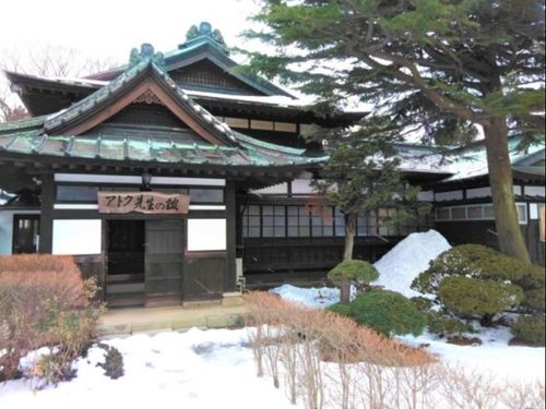 会場となる三川町文化交流館（アトク先生の館）※撮影時：冬