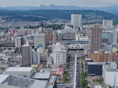 高崎市街地