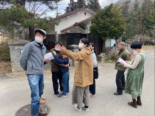 空き家バンクツアーの様子