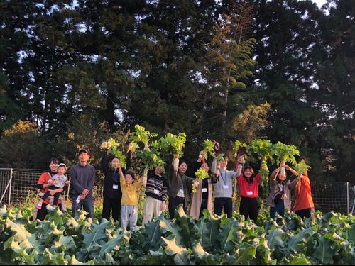 山での暮らし＝家庭菜園！