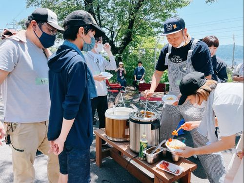 地域の方との交流がたくさんあります