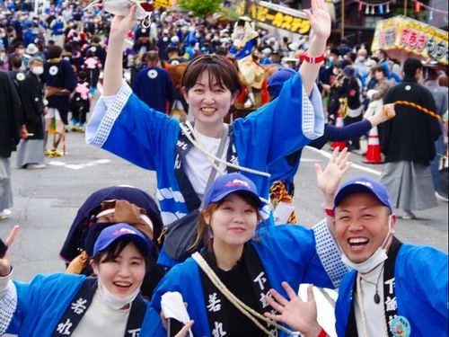 町の行事にも参加します♪