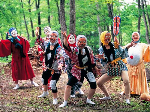担い手も参加する「七福の里祭り」
