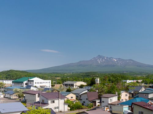 清里町の街並み