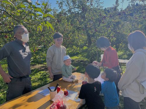 地域イベントに、おこさまとご一緒に参加する方が多いです🍎