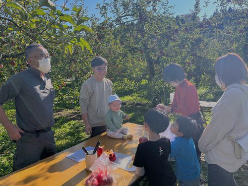 みなかみはりんごの町🍎りんご農家さんでも研修できます！