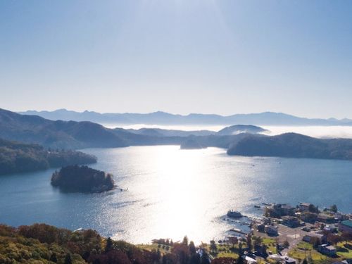 別荘地としても利用される野尻湖周辺！夏はSUPやウェイクボードを楽しめます！