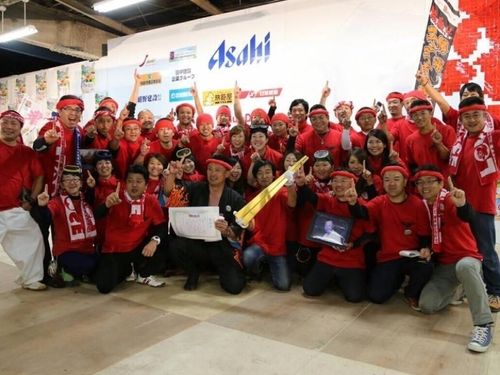 第10回B-1グランプリin十和田にてゴールドグランプリを受賞した熱血!!勝浦タンタンメン船団のみなさん