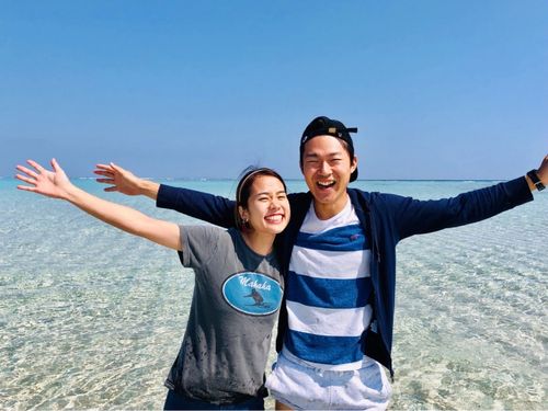 与論島の美しい海でお待ちしてます！