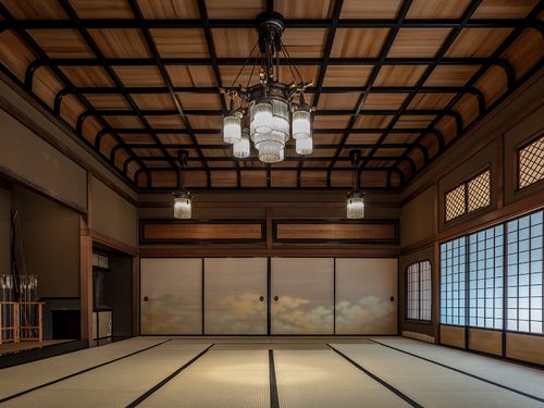 豪商としての豪勢な造りの大広間（撮影：淺川 敏）