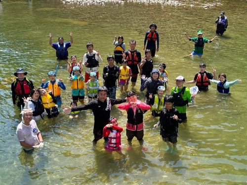 親子イベント川ガキ