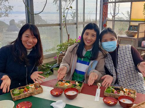 体験ツアーの運営の様子（農と食）