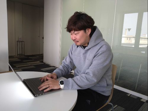地域おこし協力隊として活動している堀田さん