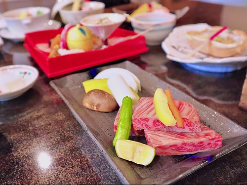 夕食の様子　和会席