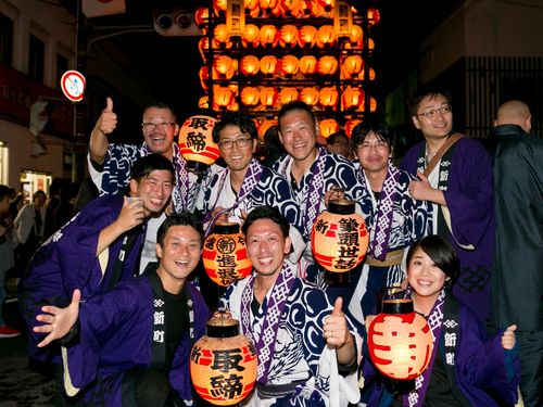 福島県二本松市  小浜紋付祭り