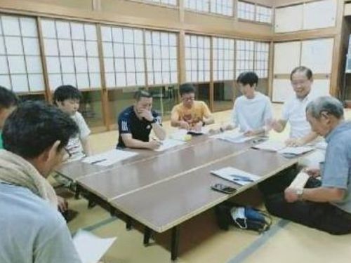 地域の方との意見交換の様子