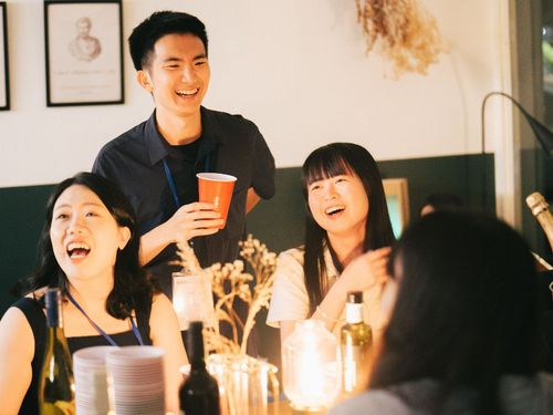 生活しながら台湾人はもちろん、その他の国の人たちの交流も！