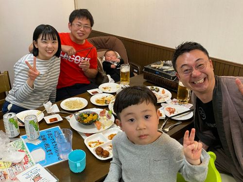 （奥）富良野で住込管理人をしてくれたカップルとその赤ちゃん