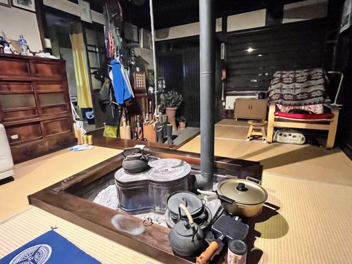 移住して、いろりのある暮らしを始めた方もいます！