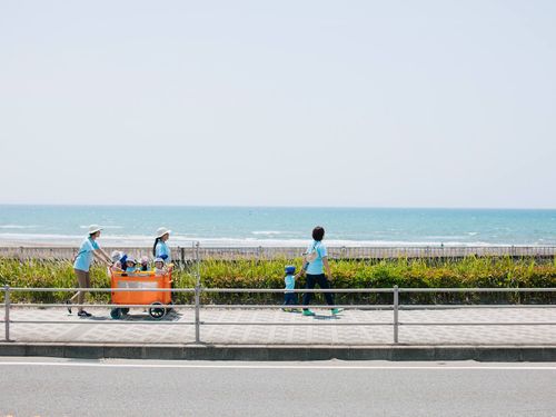 晴れた日のお散歩は気持ちがいい！