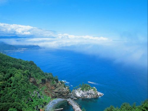 普代村・黒崎展望台からの景色
