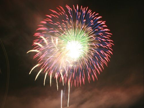 川崎夏祭りの10000発の花火大会