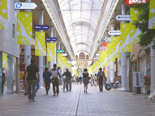 山口市街なかの中心商店街