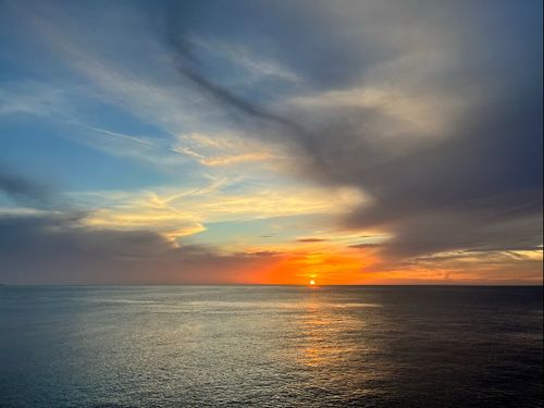 ふらっと夕日がみれます！