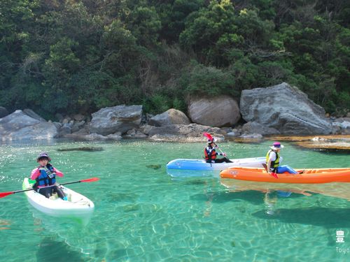 竹野海岸をシーカヤックで巡る冒険ツーリング！！