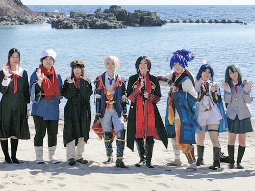 コスプレ合宿の様子