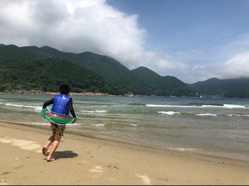 プライベートビーチみたいな海水浴場もあるよ！