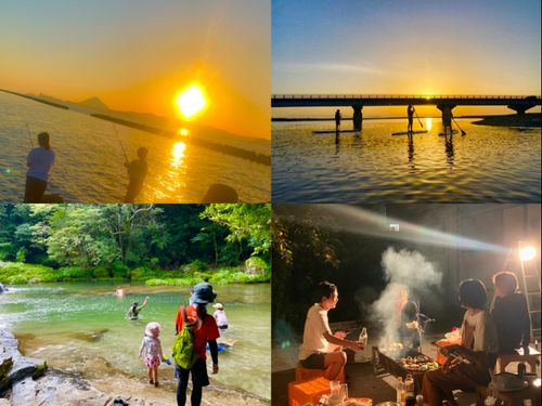釣り,SUP,川遊び,BBQ