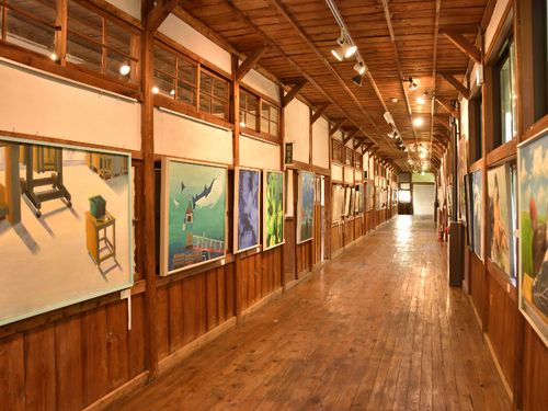 廃校を活用した西会津国際芸術村
