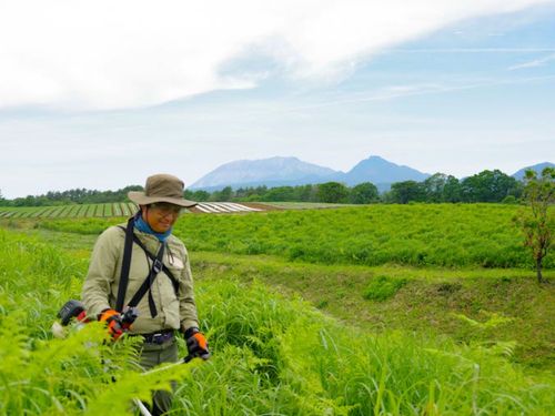 活動例①千布さん：草原や湿地などの自然保全活動