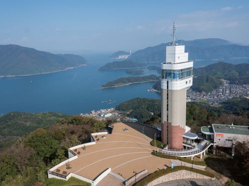 近畿百景の五老スカイタワーからは雄大な舞鶴湾が