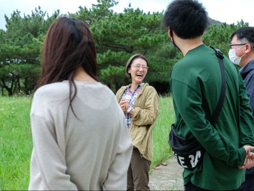 ローカルパートナー叶さん（伊平屋島）