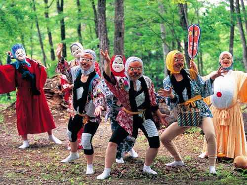 担い手も参加する「七福の里祭り」