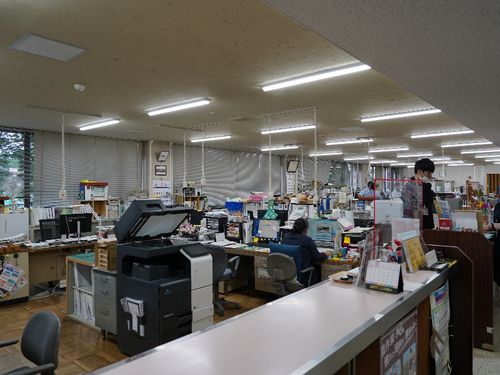 勤務場所となる役場産業振興課